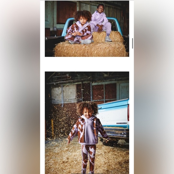 RARE 🐄 Beyonce ADIDAS IVY PARK X🐄 COW Print leggings Small - Picture 2 of 12